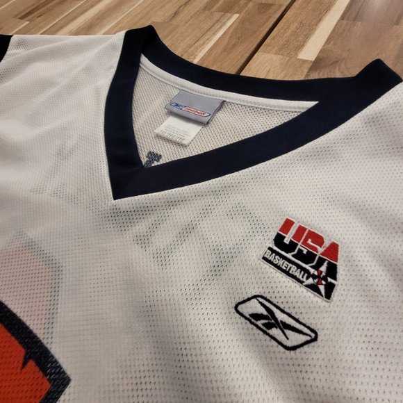 *RARE* USA Basketball -  2002 Michael Finley Jersey - Reebok Replica - Size 2XL - Picture 3 of 4